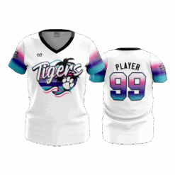 2573 WOMENS V NECK CENTRAL-OHIO-TIGERS-1