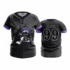 3691 WOMENS NO BUTTON SCOOP NECK DEATH-BY-SLIDING-2