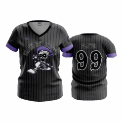 3691 WOMENS V NECK DEATH-BY-SLIDING-2