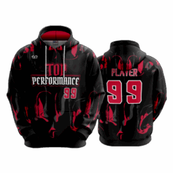 4865 UNISEX FLEECE HOODY TOP-PERFORMANCE-1
