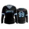4869 WOMENS V NECK LONGSLEEVE KNIGHTS-1