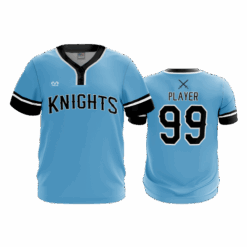 4869 MENS 2-BUTTON SCOOP NECK LYCRA MESH KNIGHTS-2