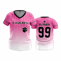2573 WOMENS V NECK CENTRAL-OHIO-TIGERS