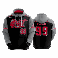 4872 UNISEX FLEECE HOODY LITTLE-RIOT-1