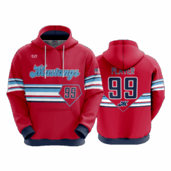 4875 UNISEX FLEECE HOODY MUSKINGUM-MUSTANGS-2