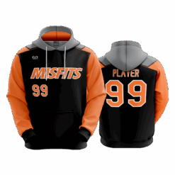 4876 UNISEX FLEECE HOODY MISFITS-1