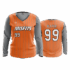 4876 WOMENS V NECK LONGSLEEVE MISFITS-2