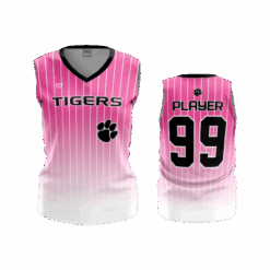 2573 WOMENS V NECK SLEEVELESS CENTRAL-OHIO-TIGERS