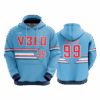 4882 UNISEX FLEECE HOODY V3LO-1