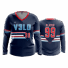 4882 WOMENS V NECK LONGSLEEVE V3LO-2
