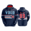 4882 UNISEX FLEECE HOODY V3LO-2