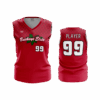 3303 WOMENS V NECK SLEEVELESS BUCKEYE-ELITE-1