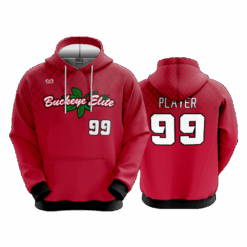 3303 UNISEX FLEECE HOODY BUCKEYE-ELITE-1