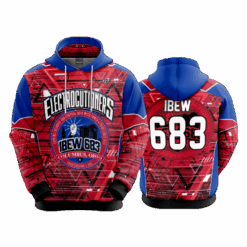 2535 UNISEX FLEECE HOODY ELECTROCUTIONERS-1