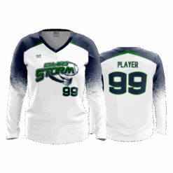 4877 WOMENS V NECK LONGSLEEVE OHIO-STORM-2