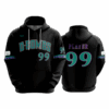 3879 UNISEX FLEECE HOODY D-BOMBS-2