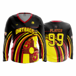 4881 WOMENS V NECK LONGSLEEVE DIRTBAGS