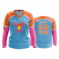 4880 WOMENS V NECK LONGSLEEVE LADY-PHOENIX-SPIRIT-1