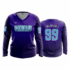 3879 WOMENS V NECK LONGSLEEVE DROPPIN-BOMBS-1