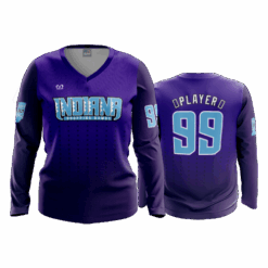 3879 WOMENS V NECK LONGSLEEVE DROPPIN-BOMBS-1