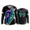 3879 WOMENS V NECK LONGSLEEVE DROPPIN-BOMBS-2