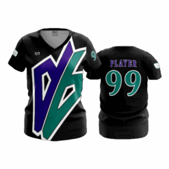 3879 WOMENS V NECK DROPPIN-BOMBS-2