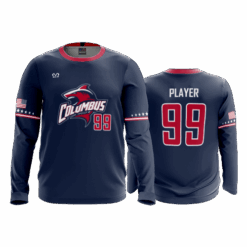 3874 MENS SPORT CREW NECK LONGSLEEVE COLUMBUS-SHARKS-1