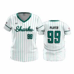 3874 WOMENS V NECK COLUMBUS-SHARKS-2