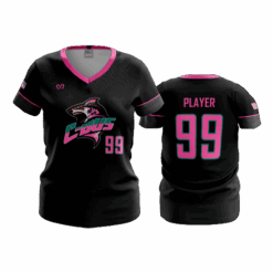 3874 WOMENS V NECK COLUMBUS-SHARKS-3