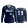 4883 WOMENS V NECK LONGSLEEVE LOUISVILLE-LEOPARDS-1