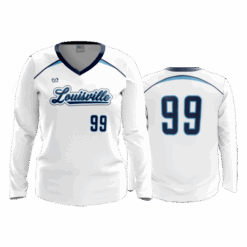 4883 WOMENS V NECK LONGSLEEVE LOUISVILLE-LEOPARDS-2