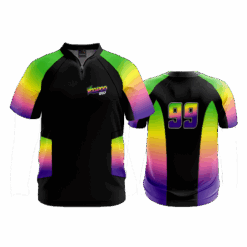 4885 UNISEX DERBY JACKET SHORT SLEEVE VOODOO-207-1