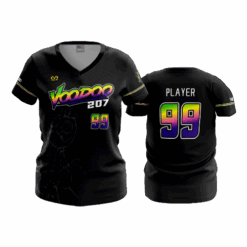 4885 WOMENS V NECK VOODOO-207-1