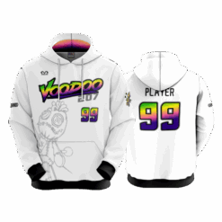 4885 UNISEX FLEECE HOODY VOODOO-207-2