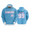 4106 UNISEX FLEECE HOODY DIAMONDS-1