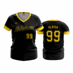 4884 WOMENS V NECK NOTORIOUS-1