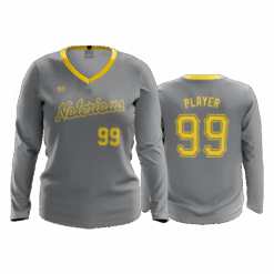4884 WOMENS V NECK LONGSLEEVE NOTORIOUS-2