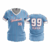 3983 WOMENS V NECK WARHAWKS-DOUBLE-PIN-2