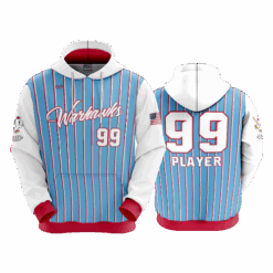 3983 UNISEX FLEECE HOODY WARHAWKS-DOUBLE-PIN-2