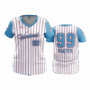 3983 WOMENS V NECK WARHAWKS-DOUBLE-PIN-3