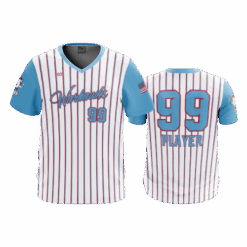 3983 MENS SPORT V NECK WARHAWKS-DOUBLE-PIN-3