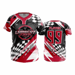 4889 WOMENS NO BUTTON SCOOP NECK LAMBERT-RACING-2