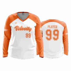 3980 WOMENS V NECK LONGSLEEVE SO-VELOCITY-2