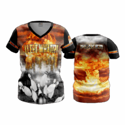 4891 WOMENS V NECK I-LEFT-WHAT
