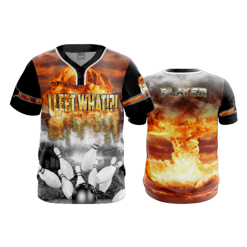 4891 MENS 2-BUTTON SCOOP NECK LYCRA MESH I-LEFT-WHAT