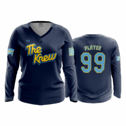 4893 WOMENS V NECK LONGSLEEVE THE-KREW-2