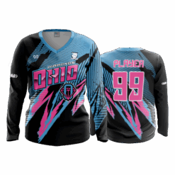4106 WOMENS V NECK LONGSLEEVE OHIO-DIAMONDS-DEPRIEST-1