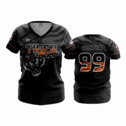 4914 WOMENS V NECK TIGER-BOMB-1