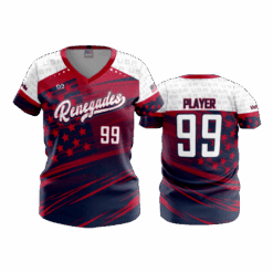 4910 WOMENS V NECK RENEGADES-2