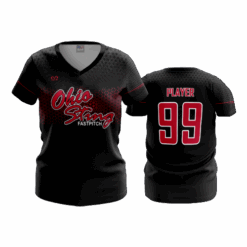 3296 WOMENS V NECK OHIO-STING-1